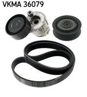 VKMA 36079 Set curea transmisie cu caneluri SKF 