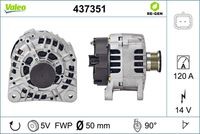 437351 Generator / Alternator VALEO 