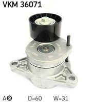 VKM 36071 rola intinzator,curea transmisie SKF 
