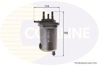 EFF180 filtru combustibil COMLINE 