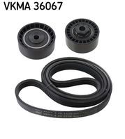 VKMA 36067 Set curea transmisie cu caneluri SKF 
