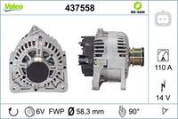 437558 Generator / Alternator VALEO 