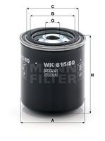 WK 815/80 filtru combustibil MANN-FILTER 