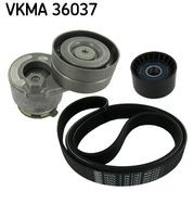 VKMA 36037 Set curea transmisie cu caneluri SKF 