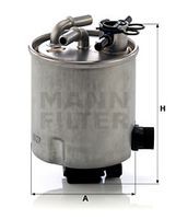 WK 9027 filtru combustibil MANN-FILTER 