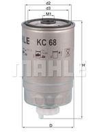 KC 68 filtru combustibil MAHLE 