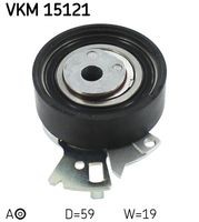 VKM 15121 rola intinzator,curea distributie SKF 