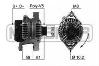 210584A Generator / Alternator ERA 