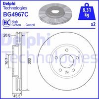 BG4967C Disc frana DELPHI 