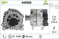 440908 Generator / Alternator VALEO 