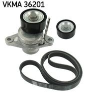 VKMA 36201 Set curea transmisie cu caneluri SKF 