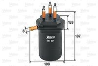 587531 filtru combustibil VALEO 