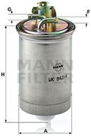 WK 842/4 filtru combustibil MANN-FILTER 