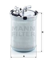 WK 823/2 filtru combustibil MANN-FILTER 