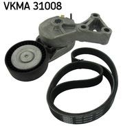 VKMA 31008 Set curea transmisie cu caneluri SKF 