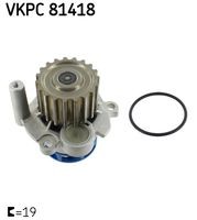 VKPC 81418 Pompă de apă, răcire motor SKF 