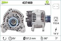 437469 Generator / Alternator VALEO 