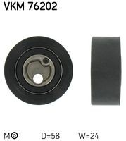 VKM 76202 rola intinzator,curea distributie SKF 