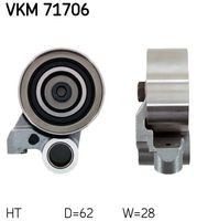 VKM 71706 rola intinzator,curea distributie SKF 