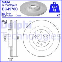 BG4978C Disc frana DELPHI 