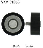 VKM 31065 Rola ghidare/conducere, curea transmisie SKF 