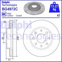 BG4972C Disc frana DELPHI 