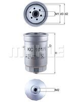 KC 101/1 filtru combustibil MAHLE 