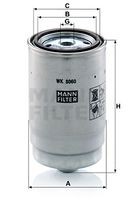 WK 8060 z filtru combustibil MANN-FILTER 