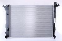 675018 Radiator, racire motor NISSENS 