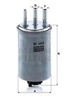 WK 8069 filtru combustibil MANN-FILTER 