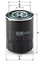 WK 822/4 filtru combustibil MANN-FILTER 