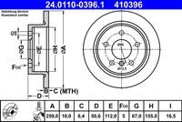 24.0110-0396.1 Disc frana ATE 