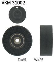 VKM 31002 Rola ghidare/conducere, curea transmisie SKF 