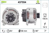 437554 Generator / Alternator VALEO 