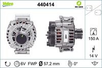 440414 Generator / Alternator VALEO 