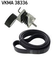 VKMA 38336 Set curea transmisie cu caneluri SKF 