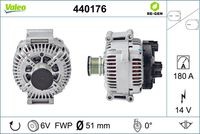 440176 Generator / Alternator VALEO 
