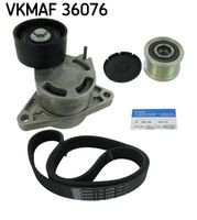 VKMAF 36076 Set curea transmisie cu caneluri SKF 