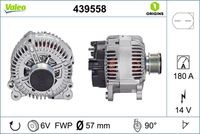 439558 Generator / Alternator VALEO 