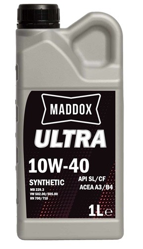 MDXU1040/1 Ulei motor MADDOX ULTRA 10W40 A3/B4 1L MADDOX OIL 